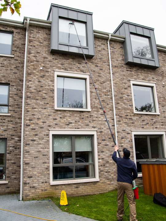 Window Cleaning for High Windows