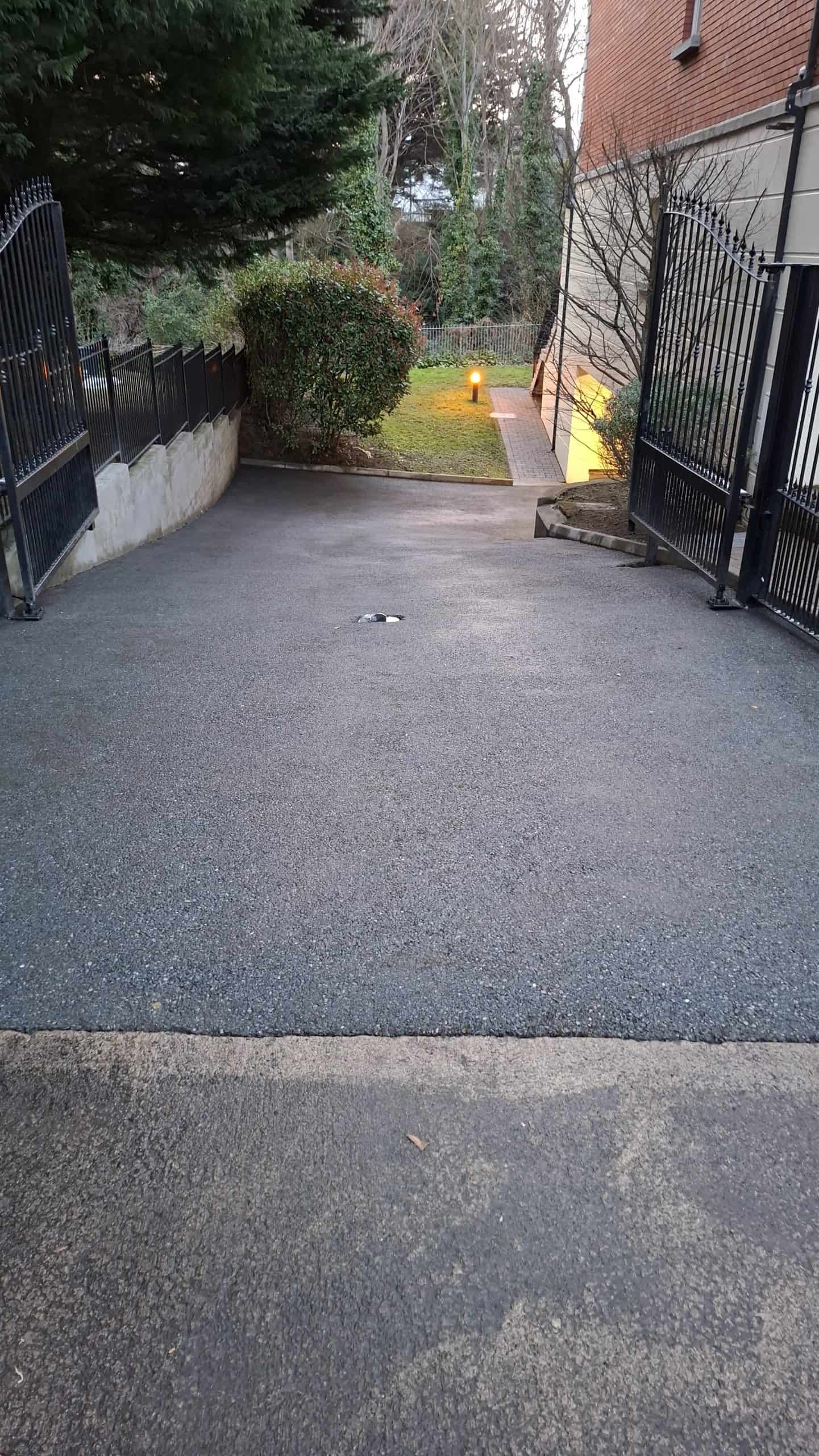 Power Washing Driveway