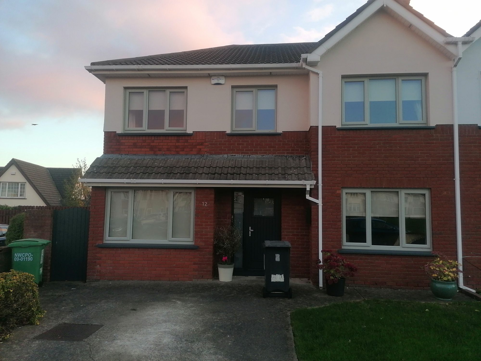 Home exterior ready for window and gutter cleaning in Kildare